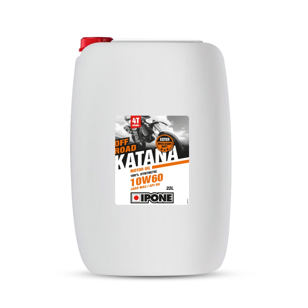 IPONE KATANA OFF ROAD 10W60 motorový olej 100% syntetic 22L (sud) (ESTER