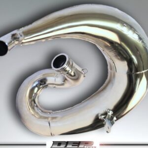 DEP PIPES difuzor/komora/rezonanční trubice poniklovaná (FRONT EXHAUST PIPE NICKEL): HONDA CR 250 97-99 (DEP PIPES difuzor/komora/rezonanční trubice)