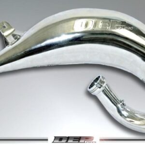DEP PIPES difuzor/komora/rezonanční trubice poniklovaná (FRONT EXHAUST PIPE NICKEL): KAWASAKI KX125 04-19 (DEP PIPES difuzor/komora/rezonanční)