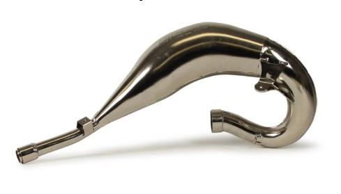 DEP PIPES difuzor/komora/rezonanční trubice poniklovaná (FRONT EXHAUST PIPE NICKEL): HONDA CR 125 90-97 (DEP PIPES difuzor/komora/rezonanční trubice)