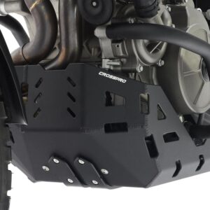 Kryt motoru hliníková CROSSPRO 2CP090087A0005 (CROSSPRO kryt motoru hliníková APRILIA TUAREG 660 22- barva černá MAT)