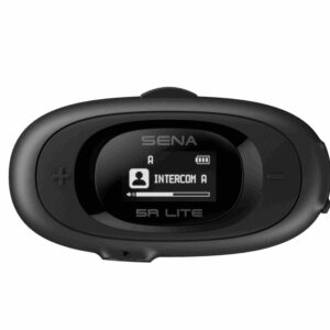 Interkom motocyklový SENA 5RLITE-01D (SENA interkom motocyklový 5R lité BLUETOOTH 5.1 do 700M s LCD displejem i univerzální sada mikrofonů a)
