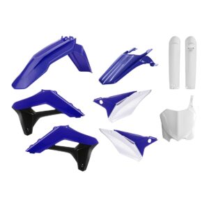 Kompletní sada plastů ( POLISPORT 91039 (POLISPORT kompletní sada plastů (FULL KIT) SHERCO SC/SC-F 17-23 v sadě tabulka přední (8656700001) a kryty)