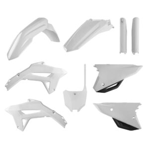 Kompletní sada plastů ( POLISPORT 91055 (POLISPORT kompletní sada plastů (FULL KIT) HONDA CRF 250R 22-24; CRF 450R 21-24 v sadě tabulka přední)