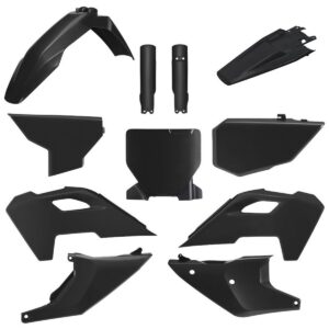 Kompletní sada plastů ( POLISPORT 91101 (POLISPORT kompletní sada plastů (FULL KIT) HUSQVARNA TC/FC 23-25 v sadě tabulka přední (8671700002) i krytky)