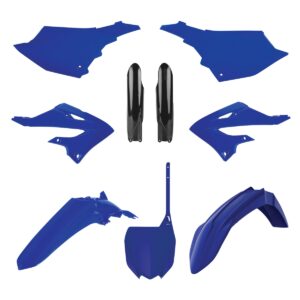 Kompletní sada plastů ( POLISPORT 91127 (POLISPORT kompletní sada plastů (FULL KIT) YAMAHA YZ 125/250 22-24 v sadě tabulka přední (8666000007) i)