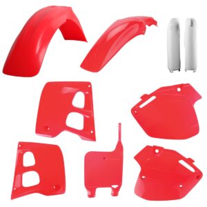 Kompletní sada plastů ( POLISPORT 91327 (POLISPORT kompletní sada plastů (FULL KIT) HONDA CR 125 91-92; CR 250 90-91 v sadě tabulka přední)