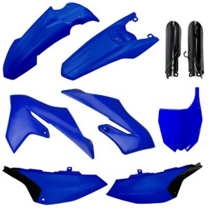 Kompletní sada plastů ( POLISPORT 91342 (POLISPORT kompletní sada plastů (FULL KIT) YAMAHA YZ 65 19-24 v sadě tabulka přední (8665500002) i krytky)
