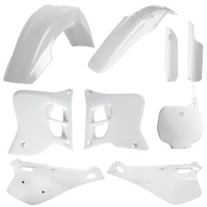 Kompletní sada plastů ( POLISPORT 91343 (POLISPORT kompletní sada plastů (FULL KIT) YAMAHA YZ 125/250 93-95 v sadě tabulka přední (8674000001) i)