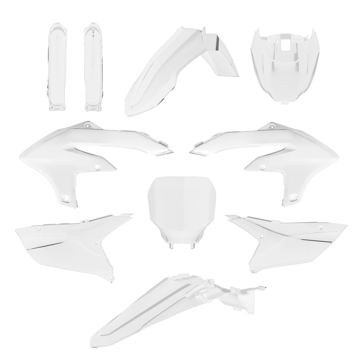 Kompletní sada plastů ( POLISPORT 91350 (POLISPORT kompletní sada plastů (FULL KIT) YAMAHA YZ 250F 24-25; YZ 450F 23-25 v sadě tabulka přední)
