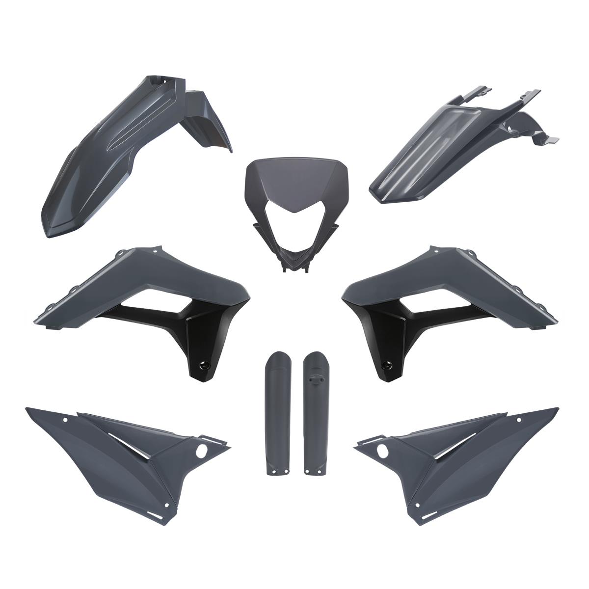 Kompletní sada plastů ( POLISPORT 91380 (POLISPORT kompletní sada plastů (FULL KIT) SHERCO SE-R/SEF-R 24 v sadě kryt světla (8681100011) a kryty)