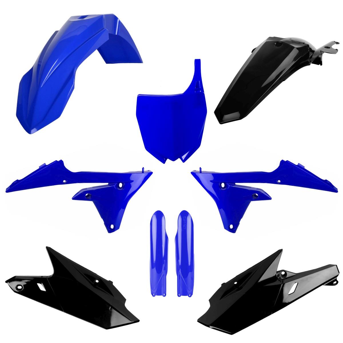 Kompletní sada plastů ( POLISPORT 91407 (POLISPORT kompletní sada plastů (FULL KIT) YAMAHA YZ 250F 14-18; YZ 450F 14-17 v sadě tabulka přední)