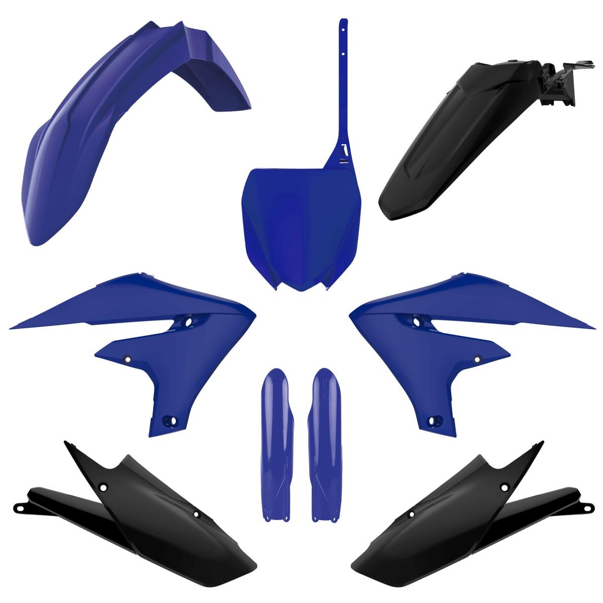 Kompletní sada plastů ( POLISPORT 91411 (POLISPORT kompletní sada plastů (FULL KIT) YAMAHA YZ 250F 19-23; YZ 450F 18-22 v sadě tabulka přední)