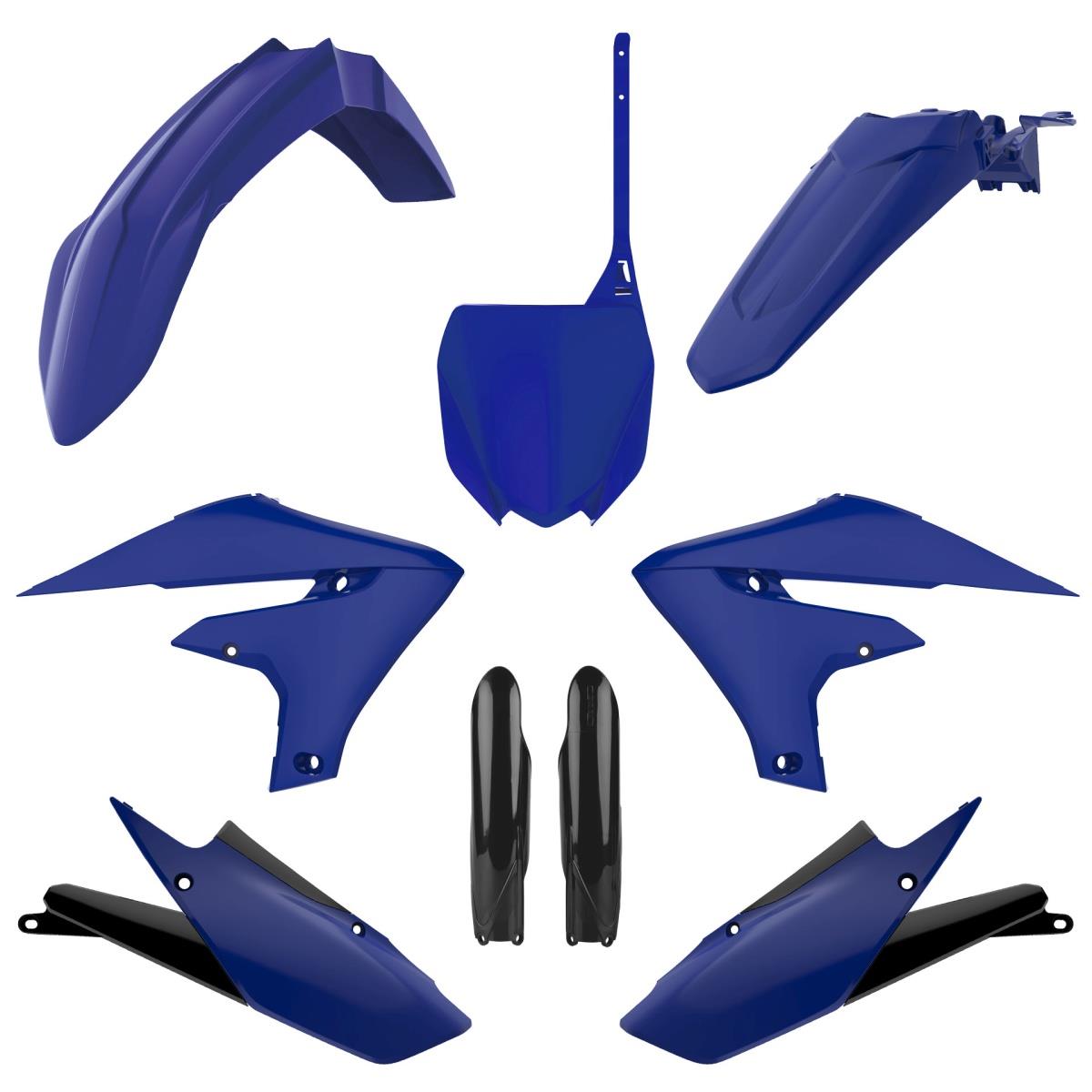 Kompletní sada plastů ( POLISPORT 91412 (POLISPORT kompletní sada plastů (FULL KIT) YAMAHA YZ 250F 19-23; YZ 450F 18-22 v sadě tabulka přední)