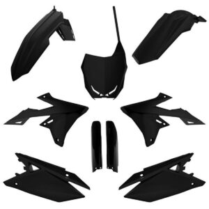 Kompletní sada plastů ( POLISPORT 91428 (POLISPORT kompletní sada plastů (FULL KIT) SUZUKI RMZ 250 19-24; RMZ 450 18-24 v sadě tabulka přední)