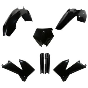 Kompletní sada plastů ( POLISPORT 91437 (POLISPORT kompletní sada plastů (FULL KIT) KTM SX 05-06; XC/XC-F 06-07 v sadě krytky tlumičů (8399000001))