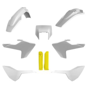 Kompletní sada plastů ( POLISPORT 91504 (POLISPORT kompletní sada plastů (FULL KIT) HUSQVARNA TE/FE TPI 17-19 v sadě tabulka přední (8666900002) i)