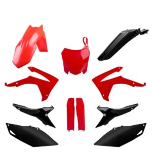 Kompletní sada plastů ( POLISPORT 91533 (POLISPORT kompletní sada plastů (FULL KIT) HONDA CRF 250R 14-17; CRF 450R 13-16 v sadě tabulka přední)