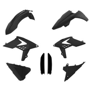 Kompletní sada plastů ( POLISPORT 91551 (POLISPORT kompletní sada plastů (FULL KIT) BETA 2T/4T 13-17 v sadě krytky tlumičů (8398700003) barva černá)