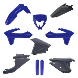 Kompletní sada plastů ( POLISPORT 91593 (POLISPORT kompletní sada plastů (FULL KIT) SHERCO SE / SEF 25 v sadě kryt světla (8681100002) a kryty)