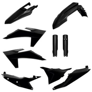 Kompletní sada plastů ( POLISPORT 91608 (POLISPORT kompletní sada plastů (FULL KIT) KTM EXC/EXC-F/XC-W/XC-WF TBI 24-25 v sadě krytky tlumičů)