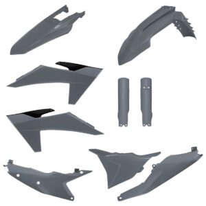 Kompletní sada plastů ( POLISPORT 91609 (POLISPORT kompletní sada plastů (FULL KIT) KTM EXC/EXC-F/XC-W/XC-WF TBI 24-25 v sadě krytky tlumičů)