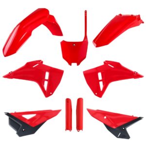 Kompletní sada plastů ( POLISPORT 91617 (POLISPORT kompletní sada plastů (FULL KIT) HONDA CRF 250R 22-24; CRF 450R 21-24 (restyling na model 2025) v)