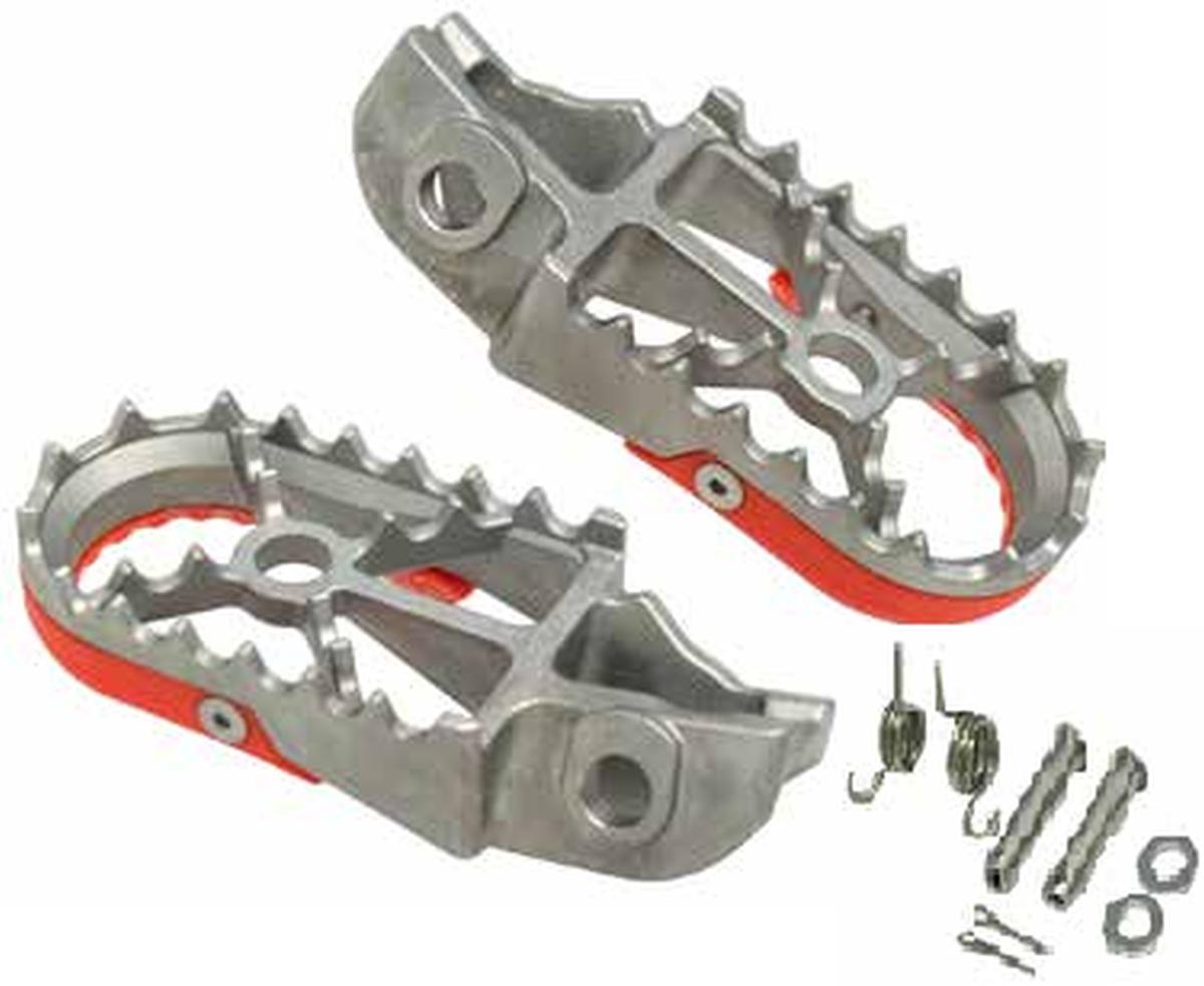 Stupačky řidiče BUZZETTI BZ10055 (BUZZETTI stupačky řidiče KTM SX 85 18-22; SX/SXF 125/250/350/450 16-22; HUSQVARNA TC 85 18-22; TC 125 16-22; FC)