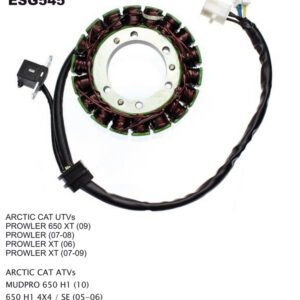 ELECTROSPORT vinutí alternátoru (stator) ARCTIC CAT 650 H1 (06-) (0802-037) (ESG545) (ELECTROSPORT vinutí alternátoru (stator) ARCTIC CAT 650 H1)