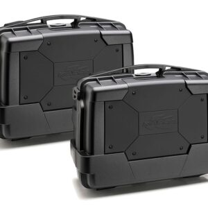 KAPPA boční kufry 33L MONOKEY KGR33N GARDA BLACK LINE lité (pár = 2 kusy) + přídavný zámek (KGR33NNPACK2) (KAPPA boční kufry 33L MONOKEY KGR33N GARDA)