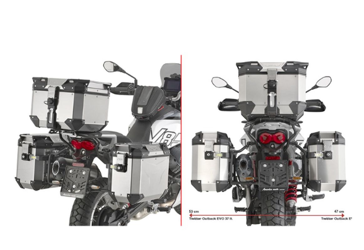 Boční nosič kufru KAPPA KLO8209CAM (KAPPA boční nosič kufru MONOKEY CAM SIDE MOTO GUZZI V85 TT 24-