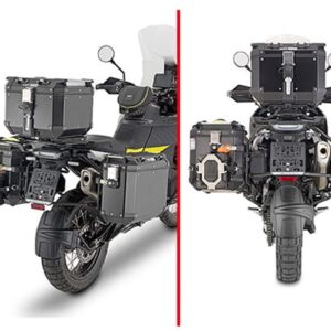 Boční nosič kufru KAPPA KLO6422MK (KAPPA boční nosič kufru MONOKEY TRIUMPH TIGER 1200GT (22-) - také pod kufry retro-FIT K-VENTURE ALU a KMISSION ALU)