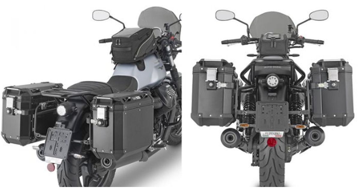 Boční nosič kufru KAPPA KLO8206CAM (KAPPA boční nosič kufru MONOKEY CAM SIDE MOTO GUZZI V7 STONE 21 - pod kufry KFR KFORCE ALU)