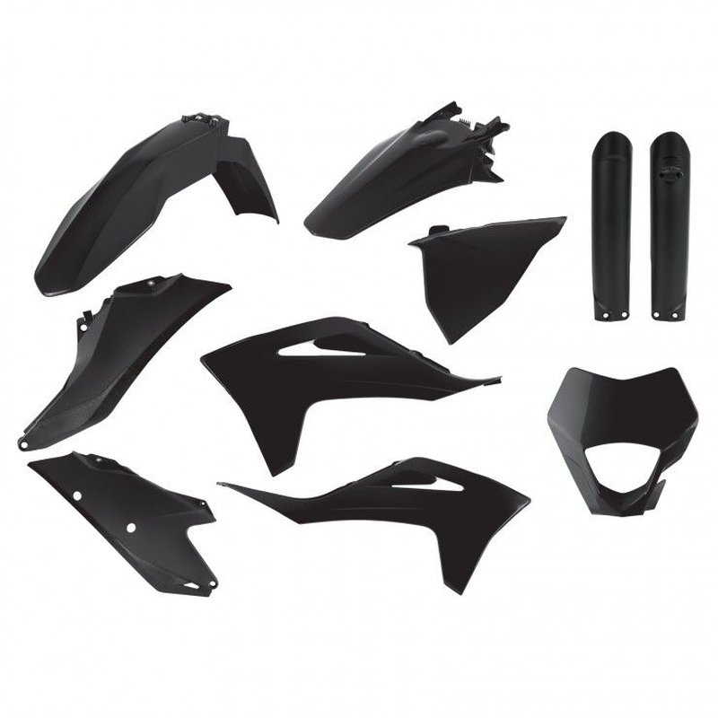 Kompletní sada plastů POLISPORT 91028 (POLISPORT kompletní sada plastů GAS GAS EC 250/300 TPI 21-22; EC-F 250/350 21-22 v sadě kryt světla)