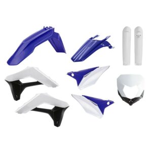 Kompletní sada plastů ( POLISPORT 91038 (POLISPORT kompletní sada plastů (FULL KIT) SHERCO SE-R/SEF-R 17-23 v sadě kryt světla (8679800003) a kryty)