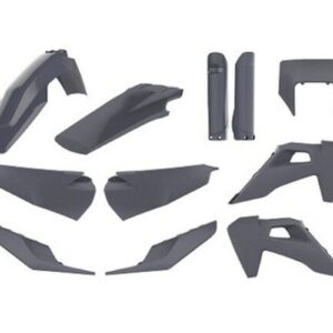 Kompletní sada plastů POLISPORT 91120 (POLISPORT kompletní sada plastů HUSQVARNA TE/FE TPI 20-23 v sadě kryt předního světlometu (8398900006) a kryty)