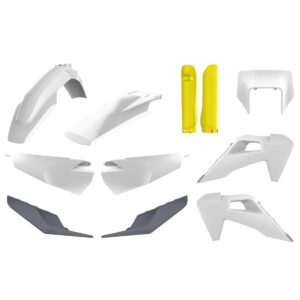 Kompletní sada plastů ( POLISPORT 91124 (POLISPORT kompletní sada plastů (FULL KIT) HUSQVARNA TE/FE TPI 20-23 v sadě kryt předního světlometu)