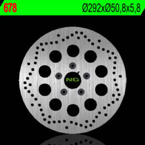 Brzdový kotouč NG Brakes NG678 (NG brzdový kotouč zadní HARLEY DAVIDSON 883 84-98