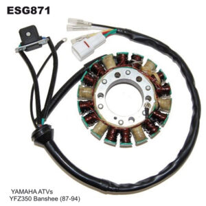 ELECTROSPORT vinutí alternátoru (stator) YAMAHA YFZ 350 BANSHEE (87-94) (ESG871) (ELECTROSPORT vinutí alternátoru (stator) YAMAHA YFZ 350 BANSHEE)