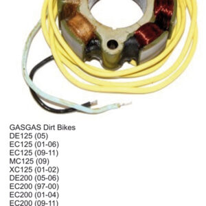 Vinutí alternátoru (stator) se světly ELECTROSPORT ESL460 (ELECTROSPORT vinutí alternátoru (stator) se světly GAS GAS 125/200/250/300 97-11)