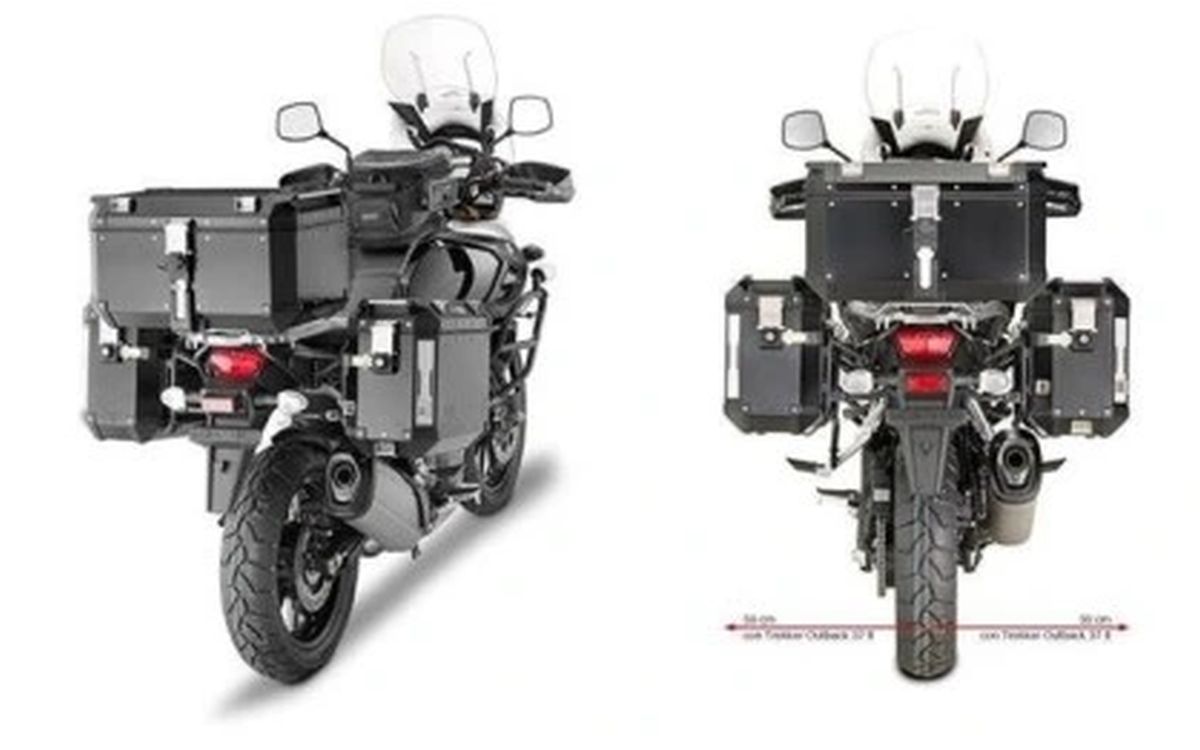 Boční nosič kufru KAPPA KL3105CAM (KAPPA boční nosič kufru MONOKEY CAM SIDE SUZUKI DL 1000 V-STROM (14-16)