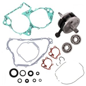 Kliková hřídel WISECO WWPC172 (WISECO kliková hřídel HONDA CR 250 05-07 (s ložisky klikovky + sada těsnění a gufer na spodek motoru))