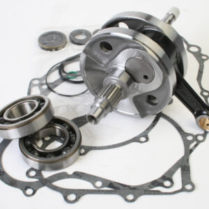 Kliková hřídel WISECO WWPC140 (WISECO kliková hřídel YAMAHA YZ 250F 03-13 (s ložisky klikovky + sada těsnění a gufer na spodek motoru) (HR4049))