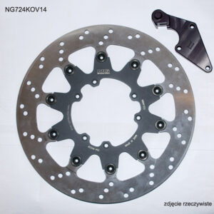 Brzdový kotouč NG Brakes NG724KOV14 (NG přední brzdový kotouč s adaptérem OVERSIZE (320X101X5) HONDA CR 125 04-09